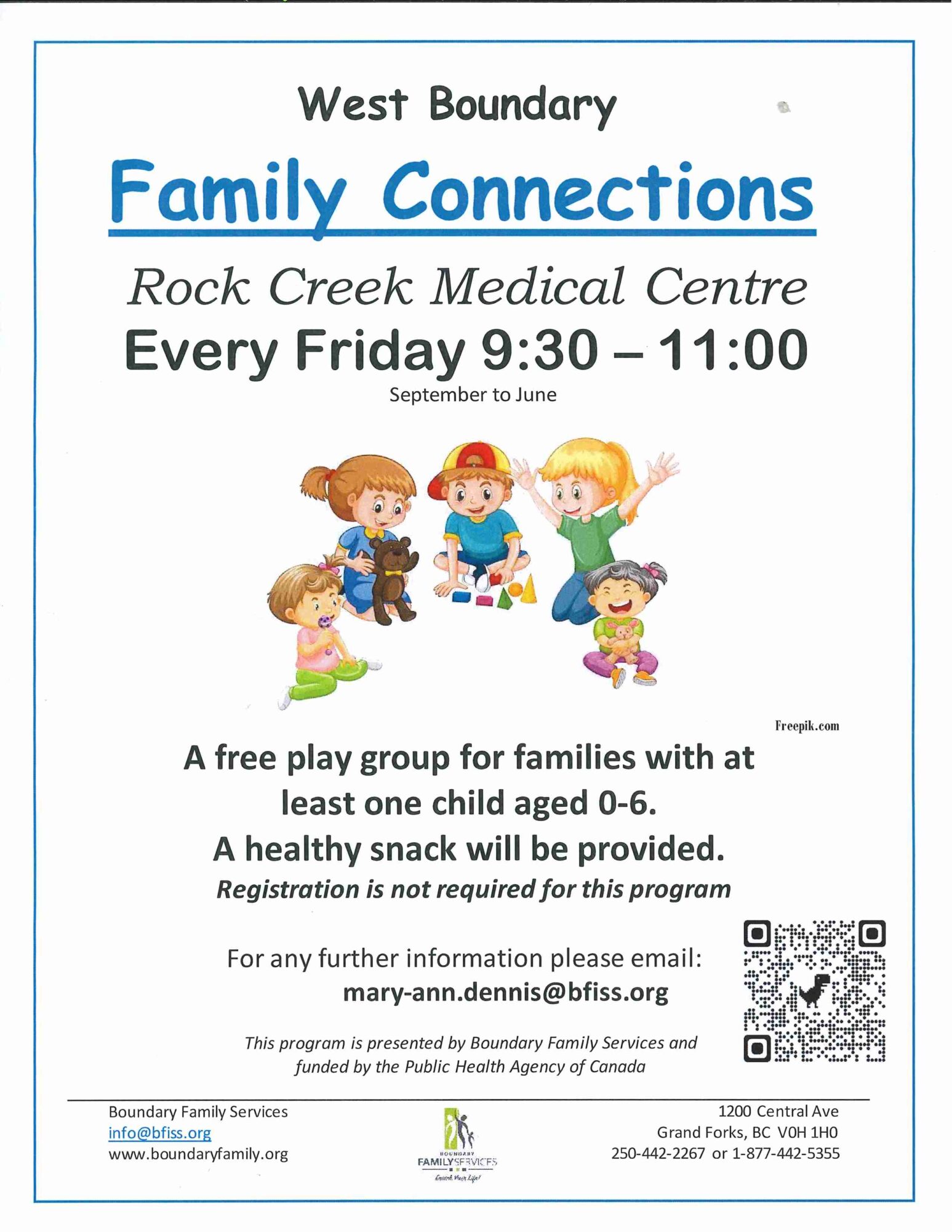 Family Connections, Spring 2025 - West Boundary Connect